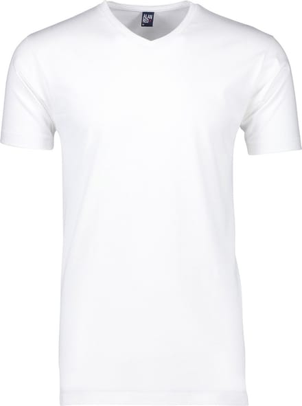 Alan Red 3-pack t-shirts West Virginia v-hals wit - 48