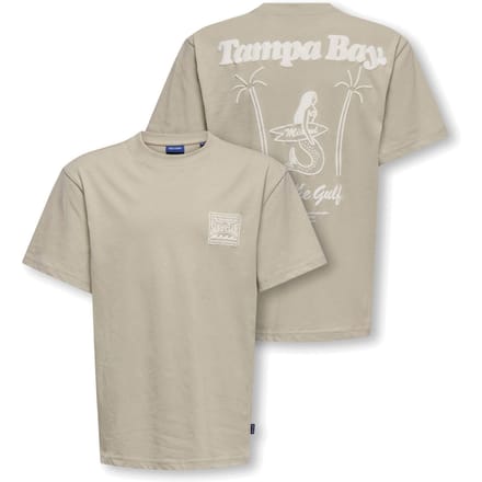 Only & Sons Milo Sketch Life Relax T-shirt Junior - Maat 146/152