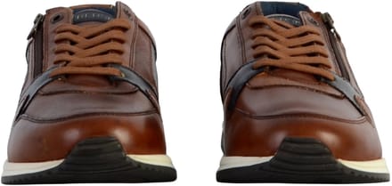 Ludic leren sneakers