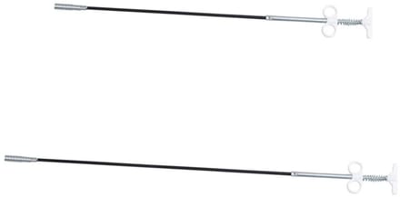 Rioolbaggergereedschap - Ontstoppingsset - Afvoer Reinigen - Flexibele As - 160 cm - Zwart