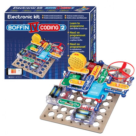 BOFFIN Elektrokit Coderen - Educatief speelgoed voor 8+ jaar - 40 onderdelen