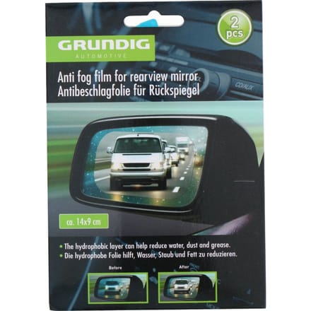 Grundig Anti Mist Folie - 2 Stuks - Condensfolie - Transparant