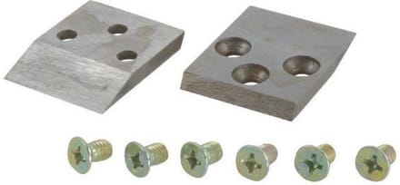 Excellent Reservemessen - 5 x 6 x 2 CM - 2 Stuks - Voor de Hoeftang - Mesjes