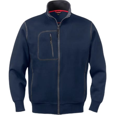 Fristads Sweatjack 1747 Df - Midnight blue - M