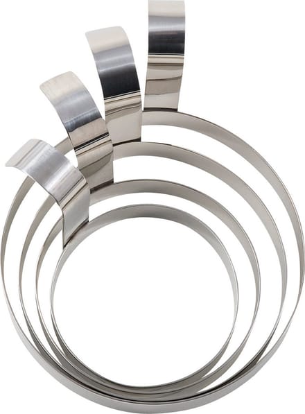 Interlux Eierbakring rvs - Ø100mm