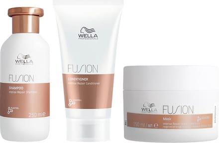Wella Oil Reflections Herstelset – Voor beschadigd haar – 4-delig pakket