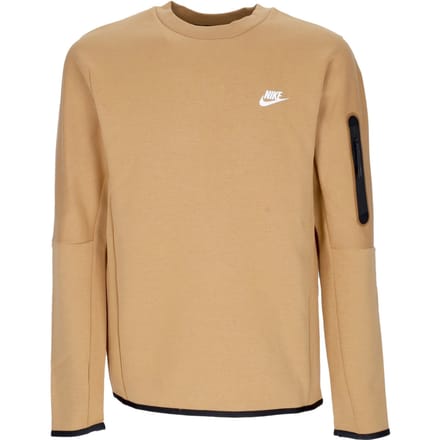 Lichtgewicht herensweatshirt met ronde hals Sportkleding Tech Fleece Elemental Gold/sail