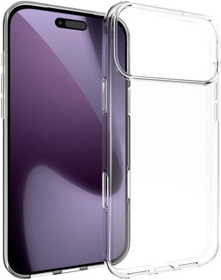 Lunso Geschikt voor iPhone 18 Pro Max / Geschikt voor iPhone 17 Pro Max - TPU Backcover hoes - Transparant