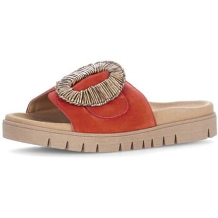 Gabor -Dames - rood - slippers & muiltjes - maat 36