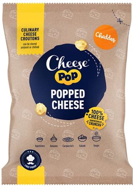 Cheesepop - Gepofte Cheddar kaas - 500g