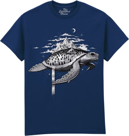 Schildpad Adventure Turtle The Coloured House T-shirt S