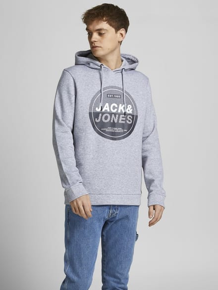 JACK&JONES - JCOSTAR SWEAT HOOD JAN 22 - Heren - Sweaters