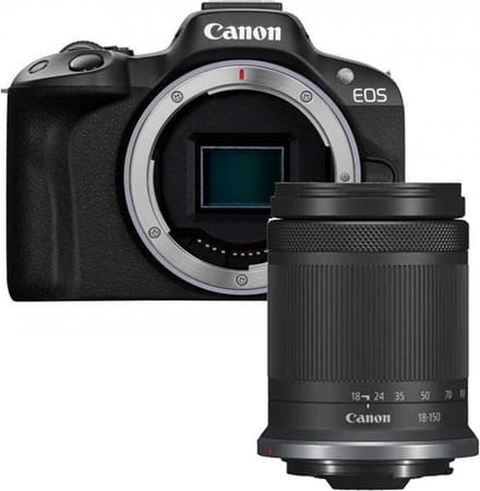 Canon EOS R50 Black + RF-S 18-150 IS STM