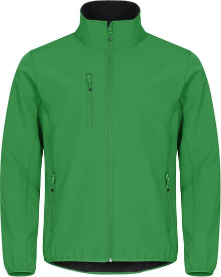 Clique Basic Softshell Jas Heren Appelgroen maat XS