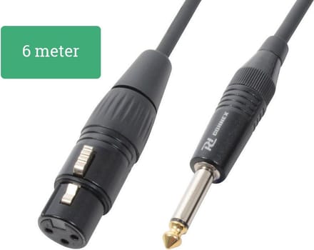 PD Connex XLR (f) - 6.3 Jack kabel - 6,0 meter