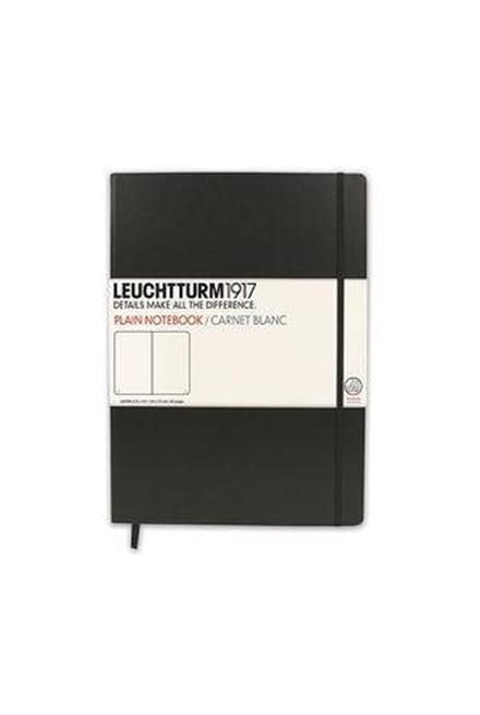 Leuchtturm1917 Notitieboek XL - Master Classic Blanco - Zwart