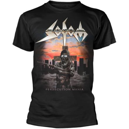 Sodom T-shirt - Persecution Mania - S tot 3XL - voor Mannen - zwart