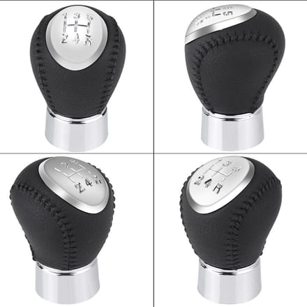Auto Auto 5 Versnellingen Versnellingspookknop Kop voor Mazda 3 5 6 323 626 RX8 white