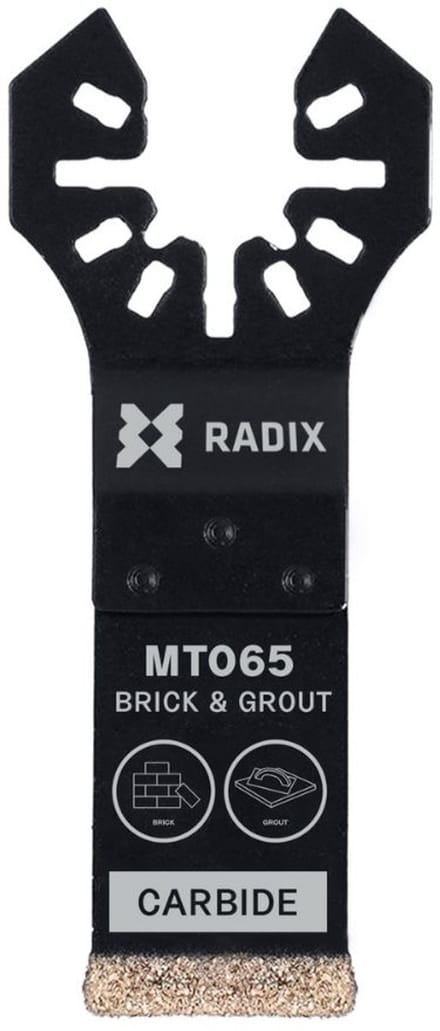 Radix - Multitool zaagblad - Carbide - 30x20mm - 40-50 Grit