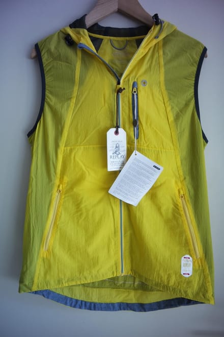 Replay Sportbodywarmer - Kleur Geel/ Grijs - Maat M