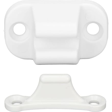 Camper Deurvanger Versterkt Nylon T-vorm Deurstopper Vasthoudhaak Houder Set Voor Camper RV wit