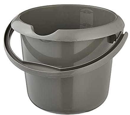 Stabiele Emmer met Geïntegreerde Maatschaal en Ergonomische Handgreep - 5 L