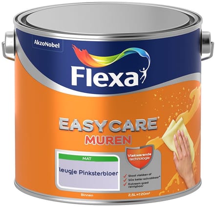 Flexa - Easycare Muren - Vleugje Pinksterbloem - Mengverf - 2,5 L