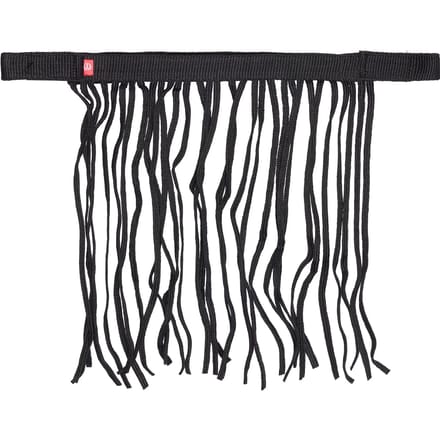 Imperial Riding - Vliegenfrontriem Nylon - Met klittenband - Zwart - Maat Cob