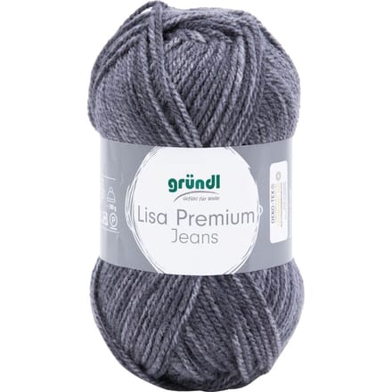 Gründl Wol "Lisa Premium Jeans" - Slate Grey Mottled