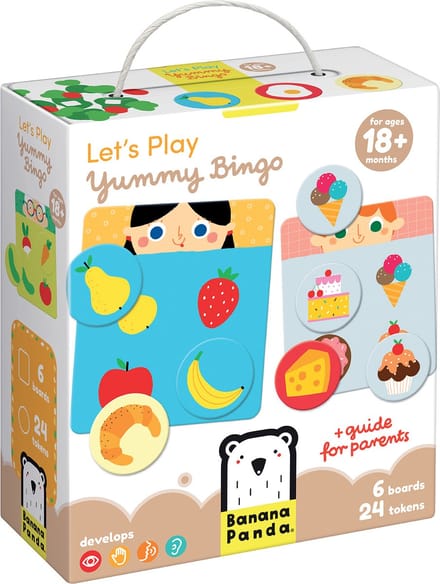 Banana Panda laten we Yummy bingo spelen 18m+