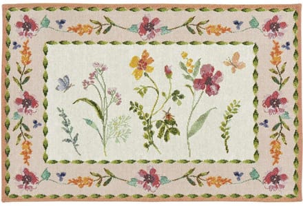 Placemat TWEE stuks - Blossom Garland - 32 x 48 cm