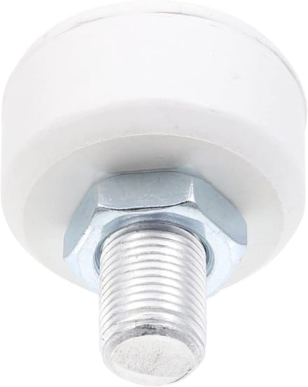 Rolschaats Remblok - Veiligheidsstopper - Veilig Remmen - Verstelbare Hoogte - 5 x 4.5 cm - Wit