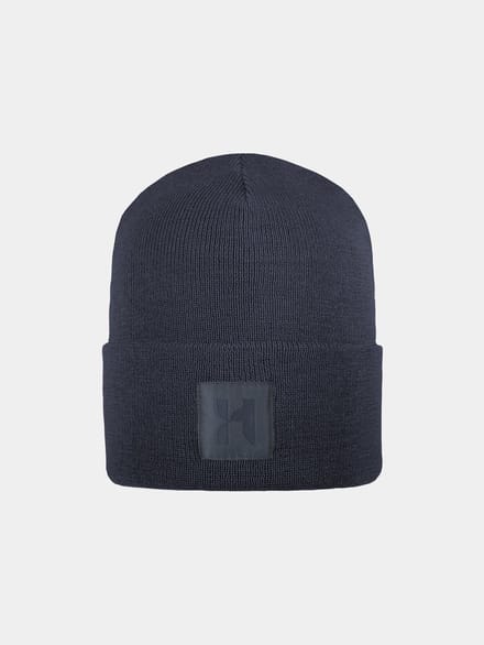 Hatland Dogan Wollen Muts - Heren Mutsen - Navy