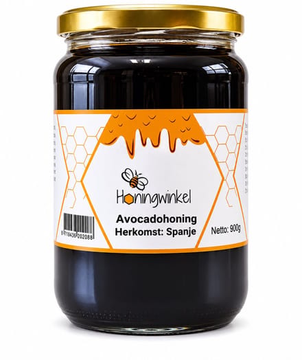 Avocadohoning 900g Spanje Honingwinkel (vloeibaar)