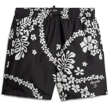 Zwemshort met Hawaii-print Superdry
