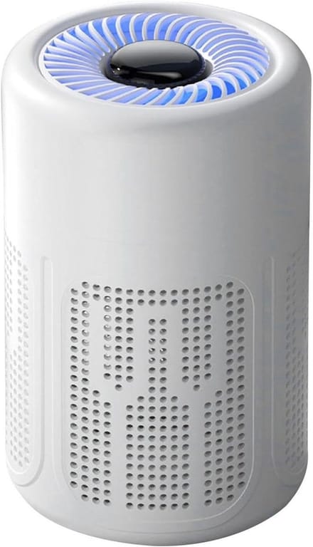 Tafelventilator - Luchtverfrisser - Luchtzuivering - Geurinfusie - 125 cm - Wit