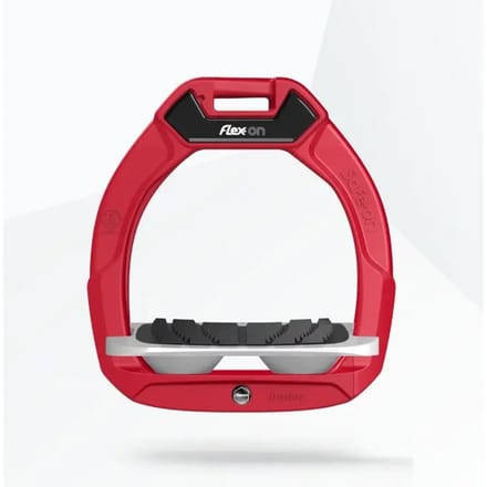 Veiligheidsstrijkers voor rijden Hellend Grip Rood/Grijs/Grijs kind Flex-On Safe-On