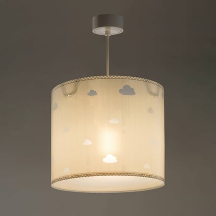 Dalber Kinderkamer hanglamp SWEET DREAMS, grijs, wolken