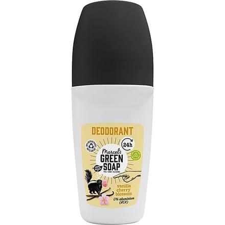 Marcel's Green Soap Deo Roller Vanille & Kersenbloesem