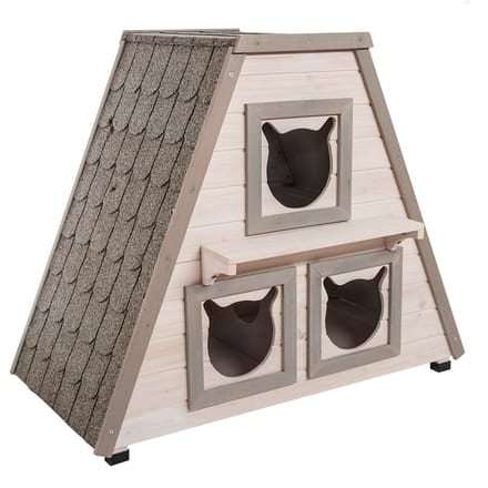 - L 90 x B 50 x H 75 cm - Kattenhuis Madeira