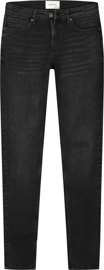Pure Path Jeans The Jone W1388 87 Denim Dark Grey Mannen Maat - W30