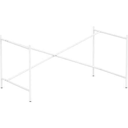Richard Lampert Eiermann 2 tafelframe - wit - excentrische stut - 100 x 66 cm - zonder verlenging (hoogte 66 cm)