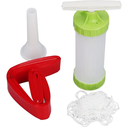 Worstvulset van voedselveilig plastic, oneetbare hamworst, keukenaccessoires voor for Household Use 5kg white
