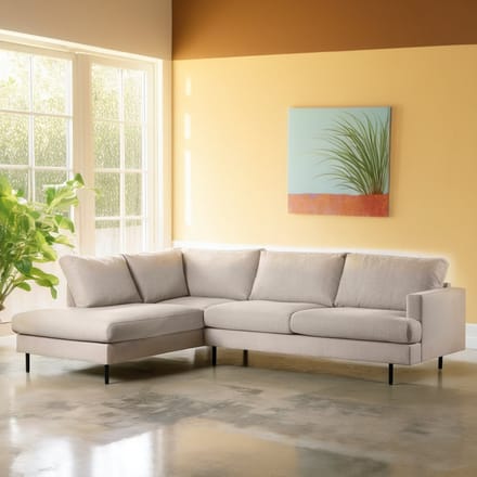 Hoekbank Liva Beige