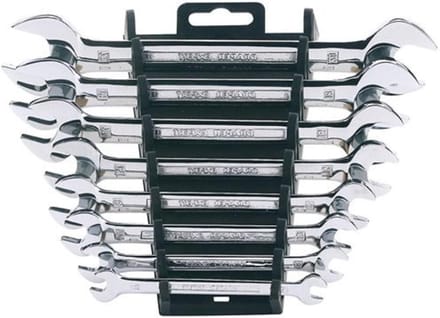 Draper Expert 64609 Open End Spannerset-8Pc.Metric, Blauw