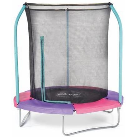 Plum Junior Trampoline 183cm met veiligheidsnet Trampolines Opbouw trampolines