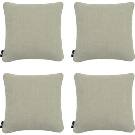 Madison - Sierkussen Nola natural - 45x45x10cm - Set van 4