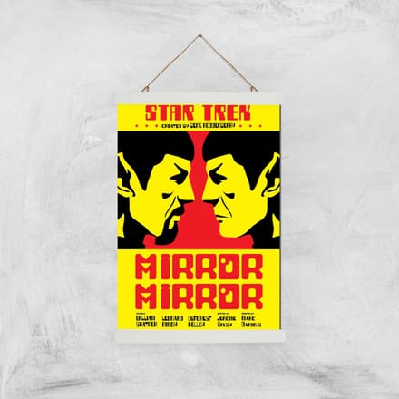 Mirror Mirror Giclee - A3 - White Hanger