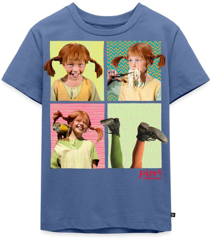 Pippi Langkous Portretten Van Pippi Premium T Shirt Kinderen
