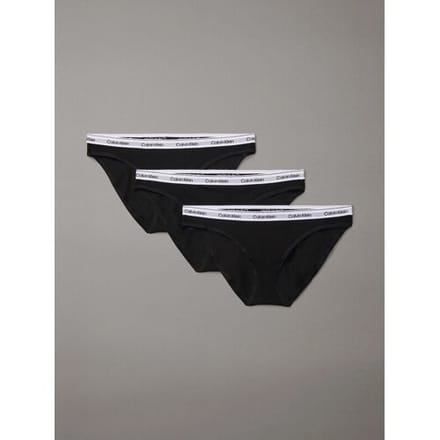 Calvin Klein 3-pack bikinislips - iconisch logo - zwart S